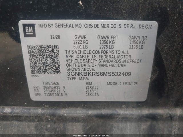2021 CHEVROLET BLAZER AWD RS 9