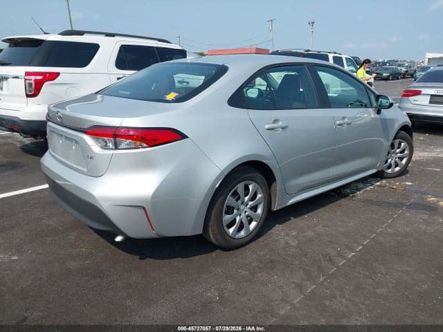 2025 TOYOTA COROLLA LE 4
