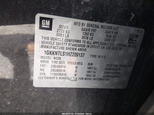 2017 GMC ACADIA SLE-2 9