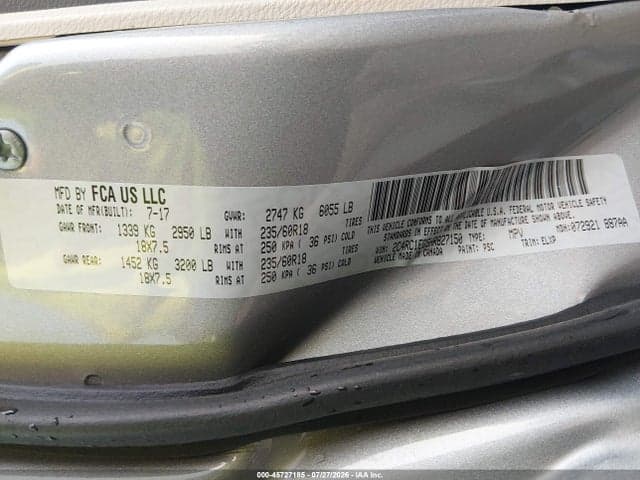 2017 CHRYSLER PACIFICA TOURING-L PLUS 9