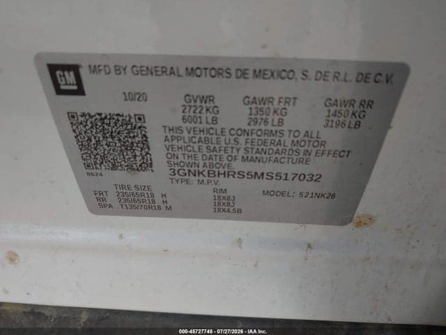 2021 CHEVROLET BLAZER AWD 2LT 9