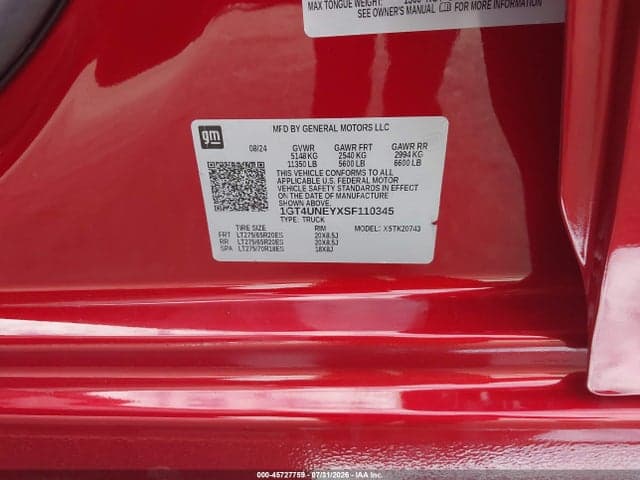 2025 GMC SIERRA 2500HD 4WD STANDARD BED SLT 8