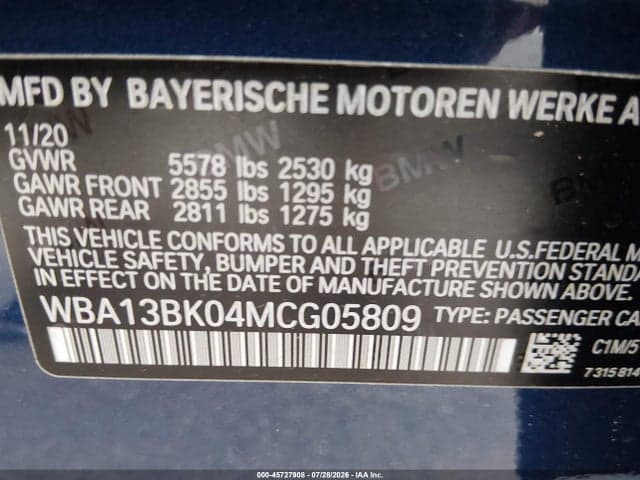 2021 BMW M550I XDRIVE 9