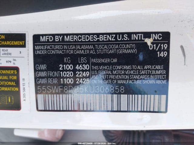 2019 MERCEDES-BENZ C 300 9