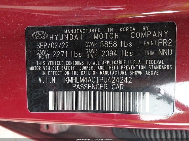 2023 HYUNDAI ELANTRA SEL 9