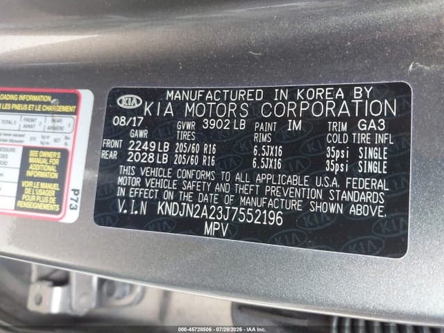 2018 KIA SOUL 9