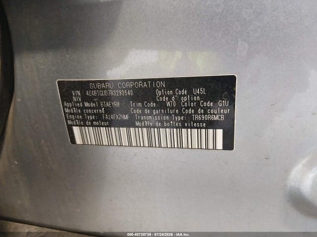 2024 SUBARU OUTBACK WILDERNESS 9