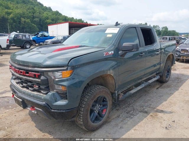 2025 CHEVROLET SILVERADO 1500 4WD SHORT BED CUSTOM TRAIL BOSS 2