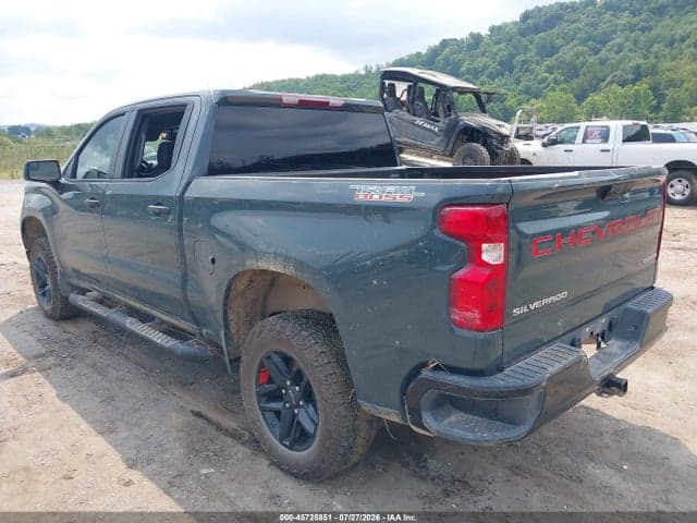 2025 CHEVROLET SILVERADO 1500 4WD SHORT BED CUSTOM TRAIL BOSS 3