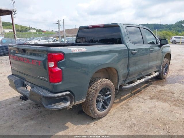2025 CHEVROLET SILVERADO 1500 4WD SHORT BED CUSTOM TRAIL BOSS 4