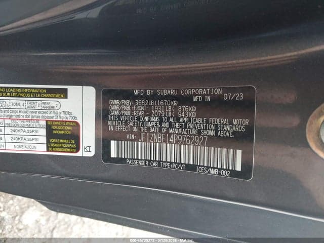 2023 TOYOTA GR86 PREMIUM 9