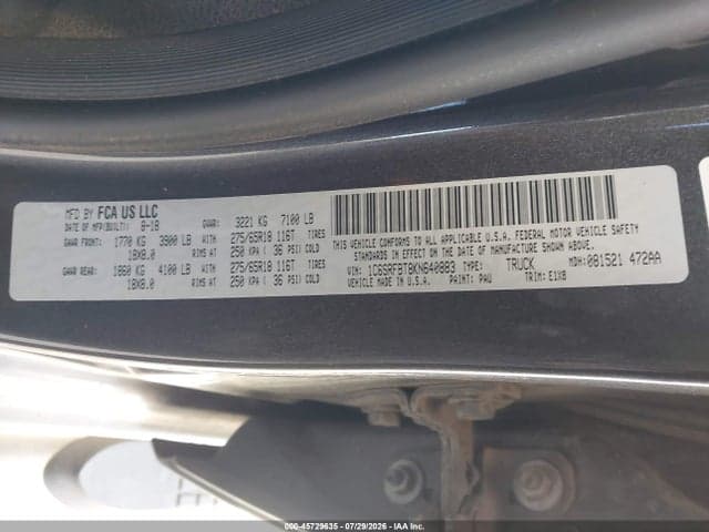 2019 RAM 1500 9