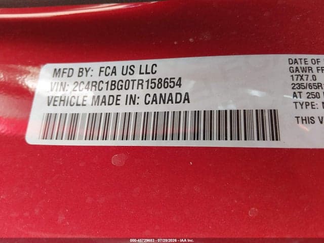 2026 CHRYSLER PACIFICA SELECT 9