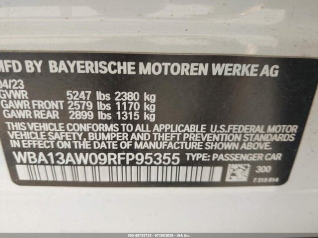 2024 BMW M440I GRAN COUPE XDRIVE 9