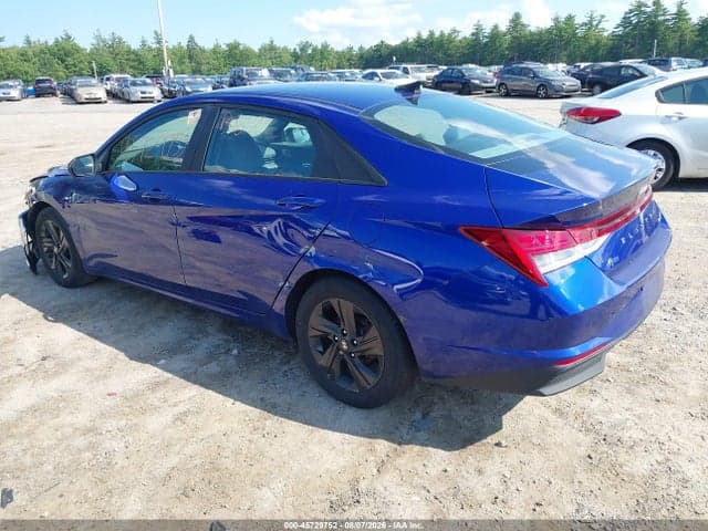 2022 HYUNDAI ELANTRA HYBRID BLUE 2