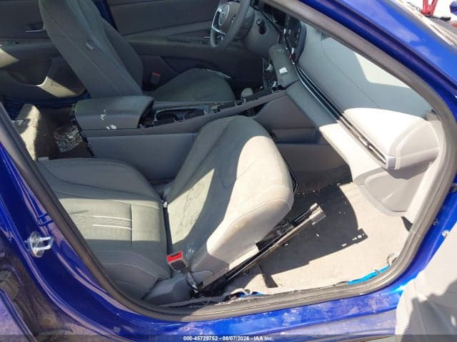 2022 HYUNDAI ELANTRA HYBRID BLUE 4