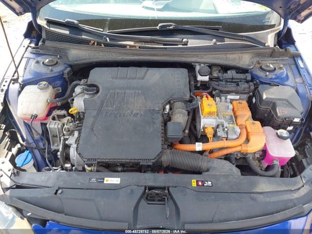 2022 HYUNDAI ELANTRA HYBRID BLUE 9