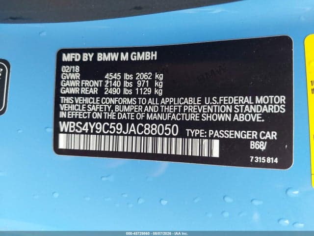 2018 BMW M4 9