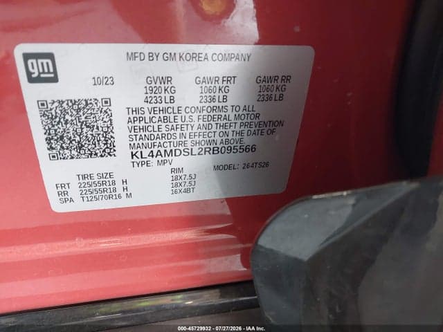 2024 BUICK ENCORE GX SPORT TOURING FWD 9