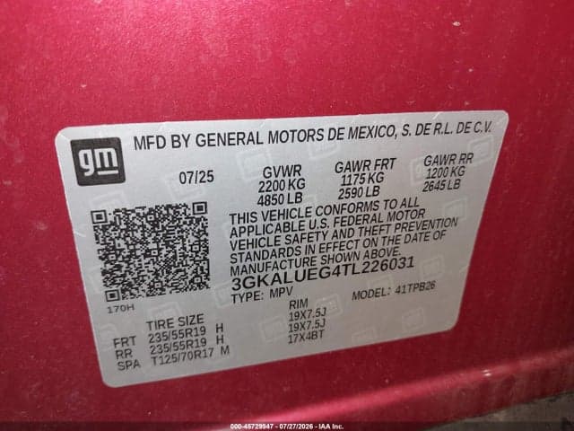 2026 GMC TERRAIN AWD ELEVATION 9