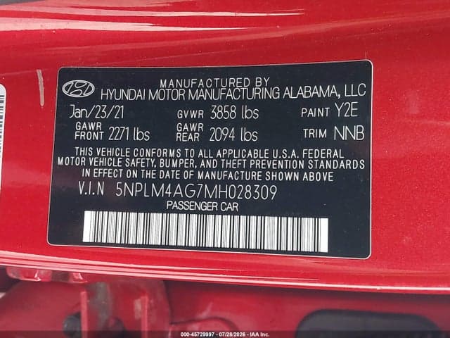 2021 HYUNDAI ELANTRA SEL 9