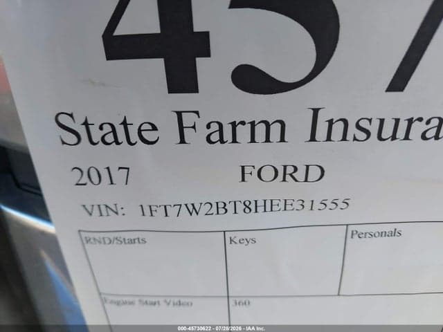 2017 FORD F-250 PLATINUM 9