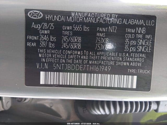 2026 HYUNDAI SANTA CRUZ SEL 9
