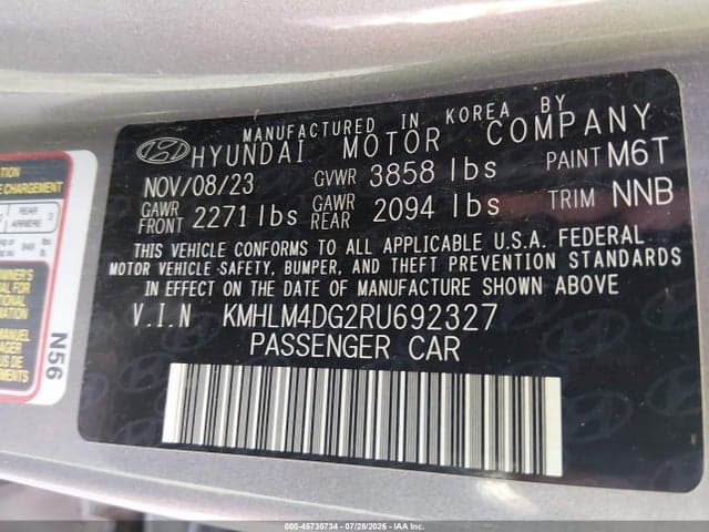 2024 HYUNDAI ELANTRA SEL 9
