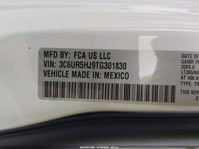 2026 RAM 2500 BLACK EXPRESS 4X4 8 BOX 9