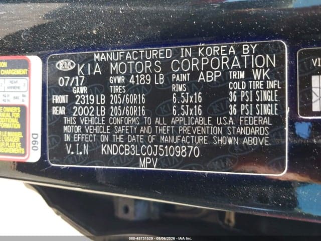 2018 KIA NIRO LX 9