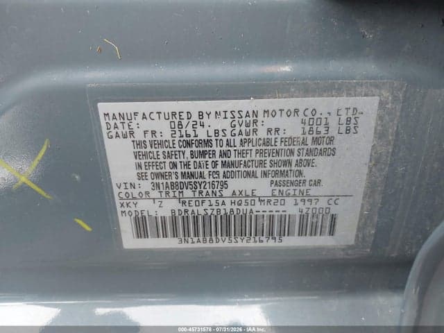 2025 NISSAN SENTRA SR 9