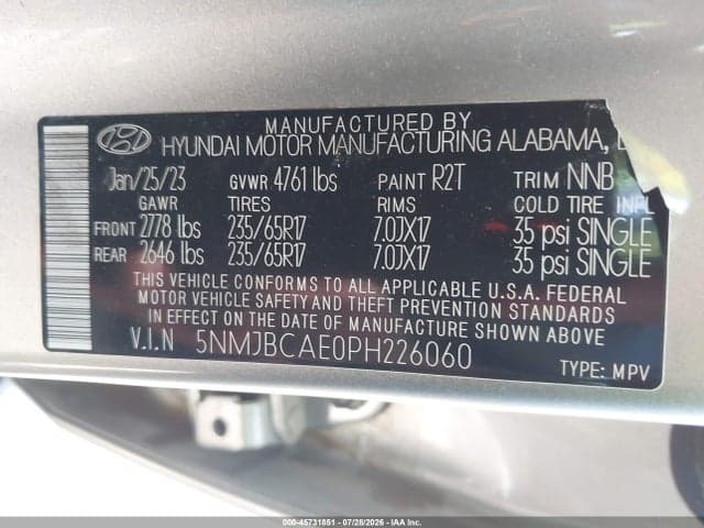 2023 HYUNDAI TUCSON SEL 9