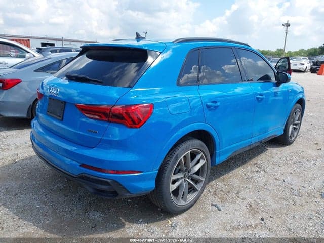 2022 AUDI Q3 PREMIUM PLUS 45 TFSI S LINE QUATTRO TIPTRONIC 4