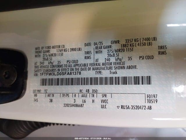 2025 FORD F-150 XLT 9