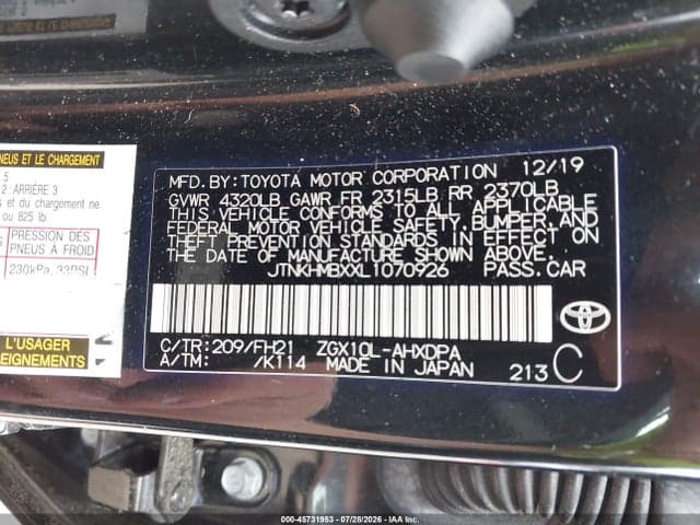 2020 TOYOTA C-HR LE 9