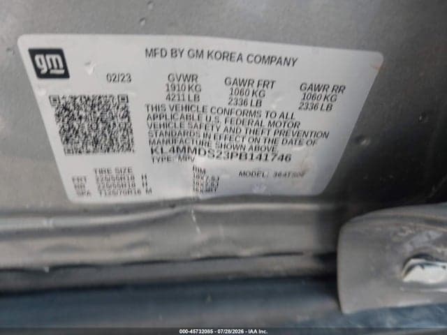 2023 BUICK ENCORE GX SELECT FWD 9