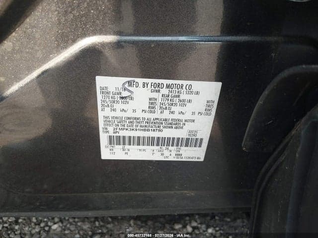2017 FORD EDGE TITANIUM 9
