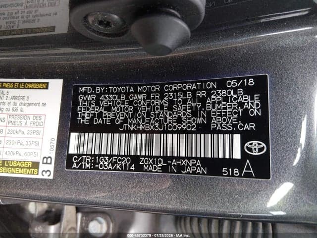 2018 TOYOTA C-HR XLE PREMIUM 9