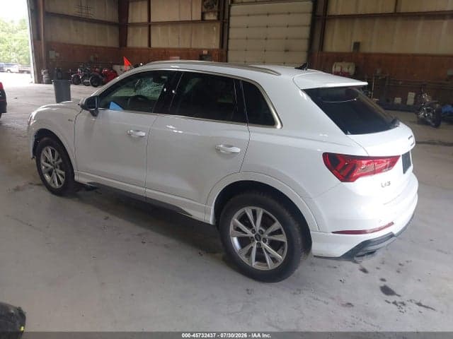 2025 AUDI Q3 PREMIUM 45 TFSI S LINE QUATTRO TIPTRONIC 3
