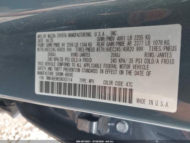 2025 MAZDA CX-50 2.5 S PREMIUM PLUS PACKAGE 9