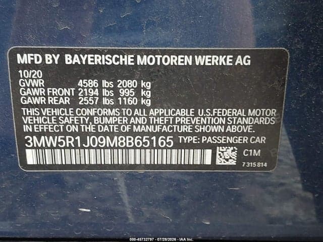 2021 BMW 330I 9