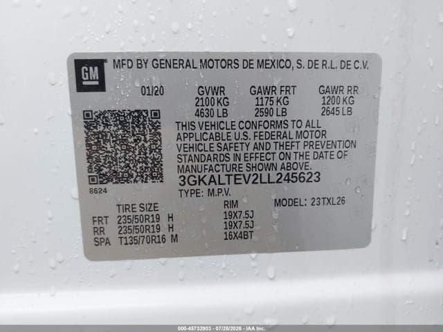 2020 GMC TERRAIN AWD SLE 9