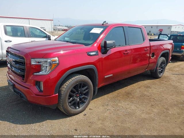 2021 GMC SIERRA 1500 4WD STANDARD BOX ELEVATION 2