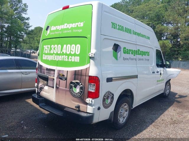 2020 NISSAN NV CARGO NV2500 HD SV HIGH ROOF V6 4