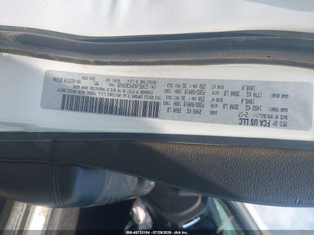 2017 DODGE DURANGO SXT AWD 9