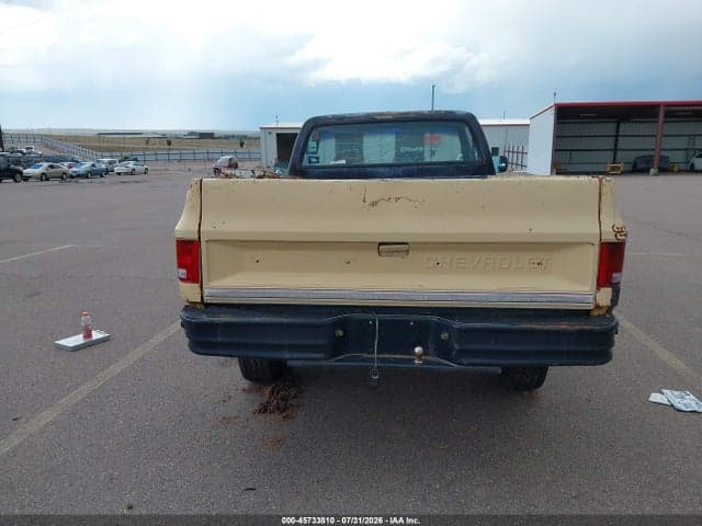 1982 CHEVROLET K20 15