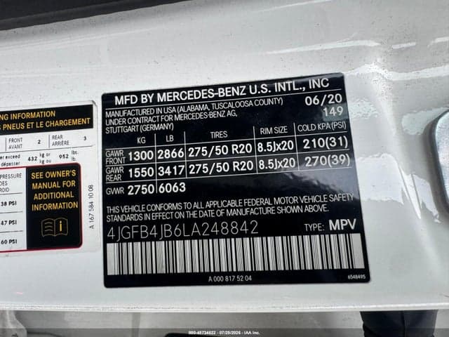 2020 MERCEDES-BENZ GLE 350 9