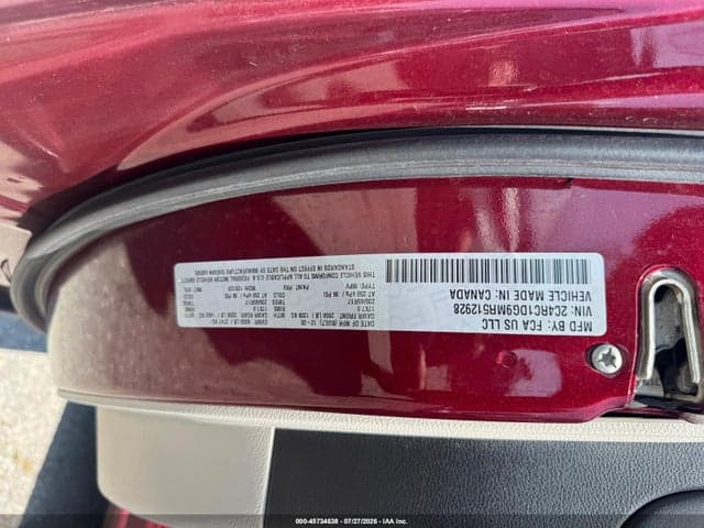 2021 CHRYSLER VOYAGER LXI 9