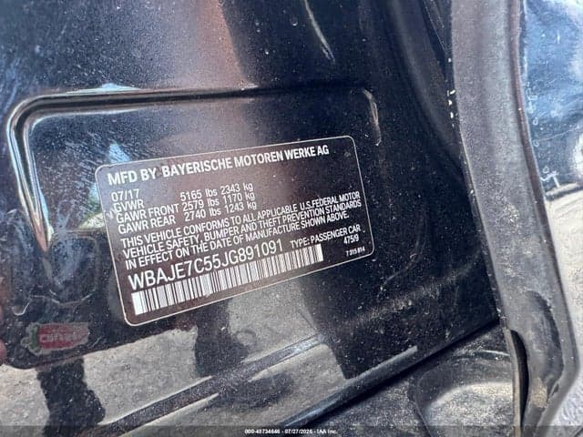 2018 BMW 540 XI 9