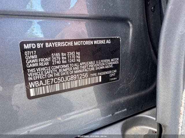2018 BMW 540 XI 9